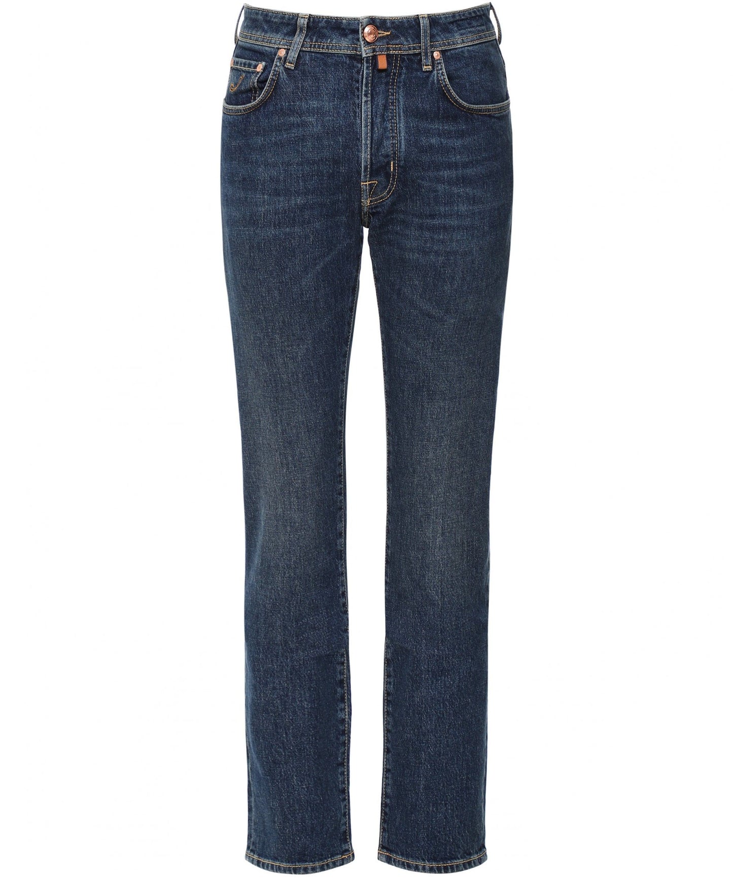 Blue Cotton Men Jeans