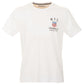 Elevated White Cotton Tee with Signature Design