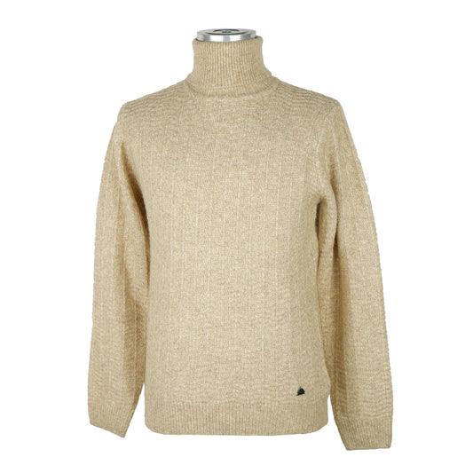 Beige Polyamide Men Sweater