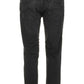 Black Cotton Men Jeans