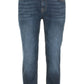 Sleek Dark Blue Denim for Men