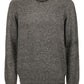 Gray Cotton Men Sweater