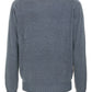 Elegant Crewneck Wool Blend Sweater