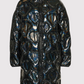 Black Polyester Women Jacket