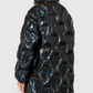 Black Polyester Women Jacket