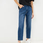 Blue Viscose Women's Jean