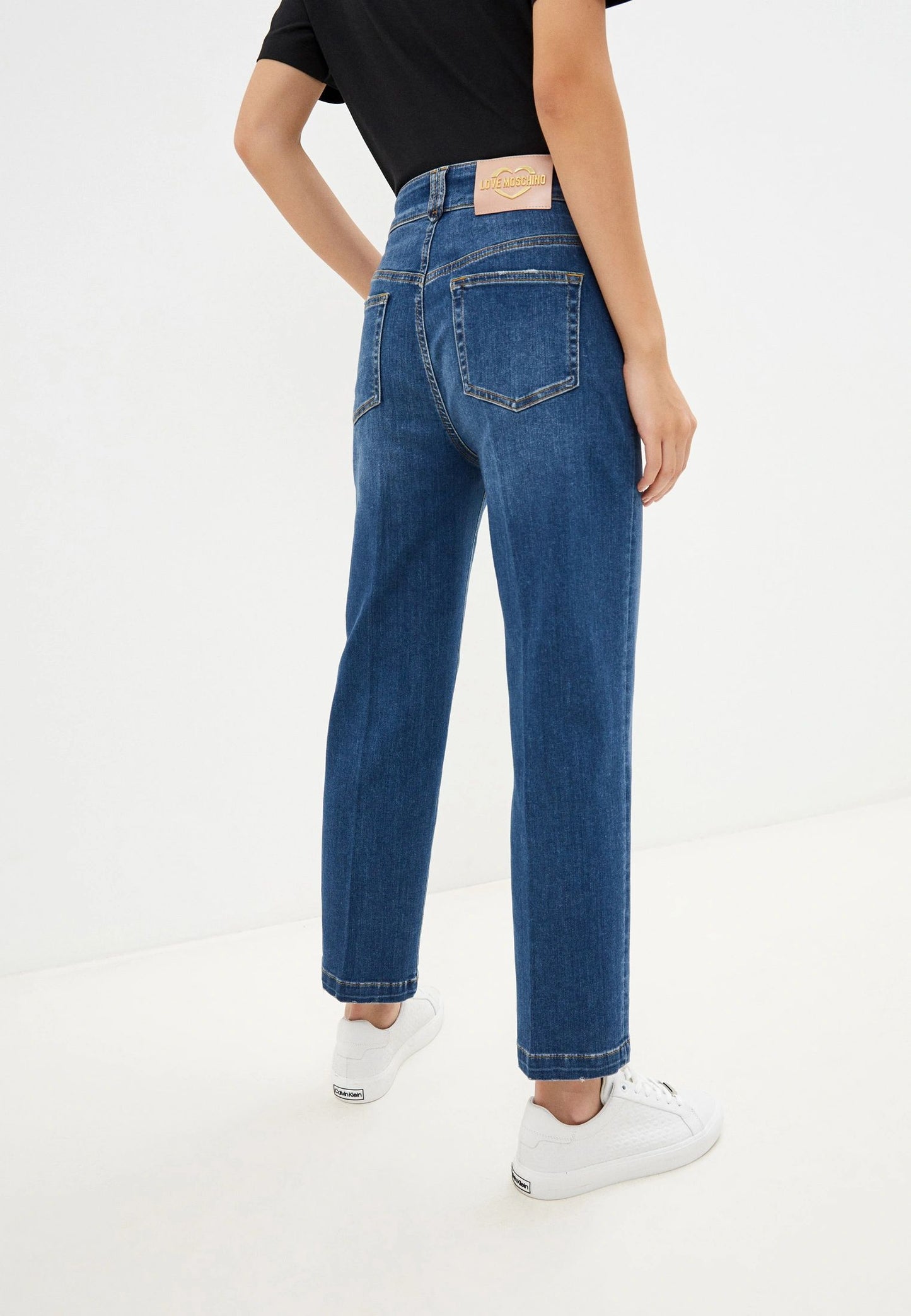 Blue Viscose Women's Jean