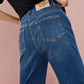 Blue Viscose Women's Jean