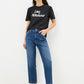 Blue Viscose Women's Jean