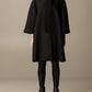 Black Wool Women Coat