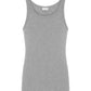 Gray Cotton Men Tank Top