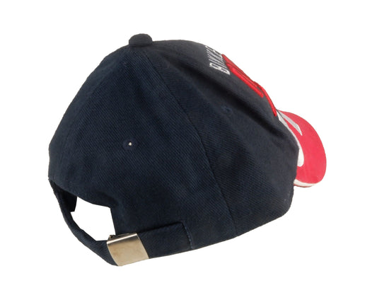Blue Cotton Men Hat