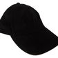 Black Cotton Men Cap
