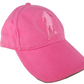Pink Cotton Men Hat