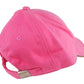 Pink Cotton Men Hat