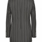 Black Polyester Women Blazer