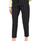 Black Polyester Women Pants