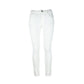 White Cotton Women's Jeans