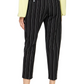 Black Polyester Women Pants