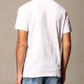 White Cotton Men T-Shirt