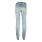 Blue Cotton Women Jeans