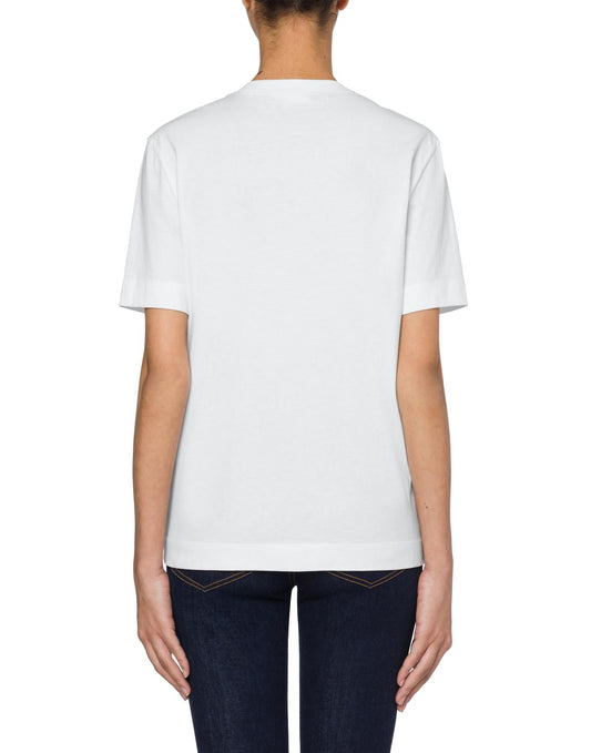 White Cotton Women's Top