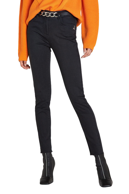 Black Cotton Women's Jegging