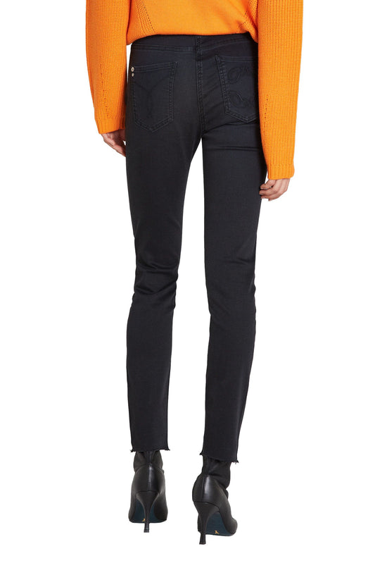 Black Cotton Women's Jegging
