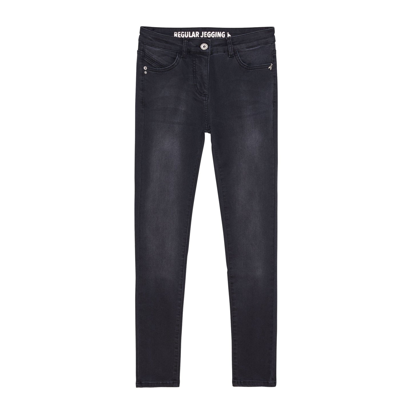 Black Cotton Women's Jeans