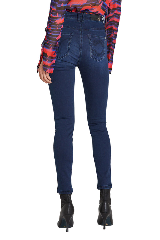 Blue Cotton Women Jegging