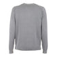 Gray Cotton Men Sweater