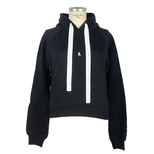 Black Cotton Women Sweater