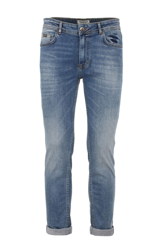 Blue Cotton Men's Jean