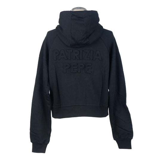 Black Cotton Women Sweater