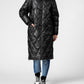 Black Polyester Women Jacket