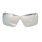 Silver Metallic Fiber Women Sunglasses