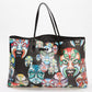 Black PU Women Shoulder Bag