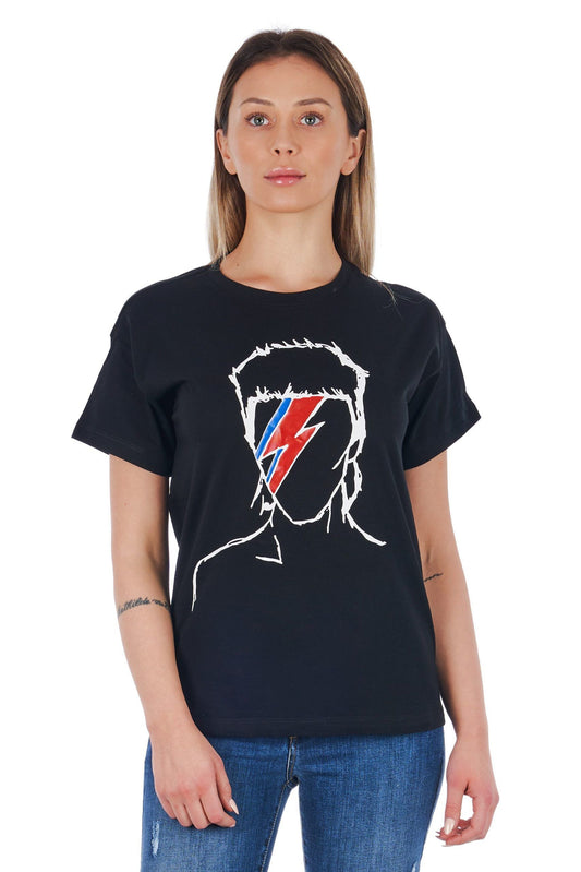 Black Cotton Women Top