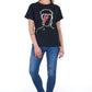 Black Cotton Women Top