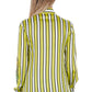 Green Viscose Women Shirt