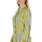 Green Viscose Women Shirt