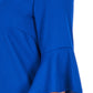 Blue Polyester Women Shirt