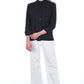 Black Polyester Women Shirt