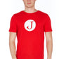 Red Cotton Men T-Shirt