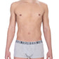 Gray Cotton Men Underwear Trunk Set