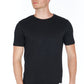 Black Cotton Men T-Shirt
