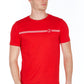 Red Cotton Men T-Shirt