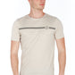 Silver Cotton Men T-Shirt