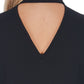 Black Polyester Women Shirt