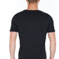 Black Cotton Men T-Shirt